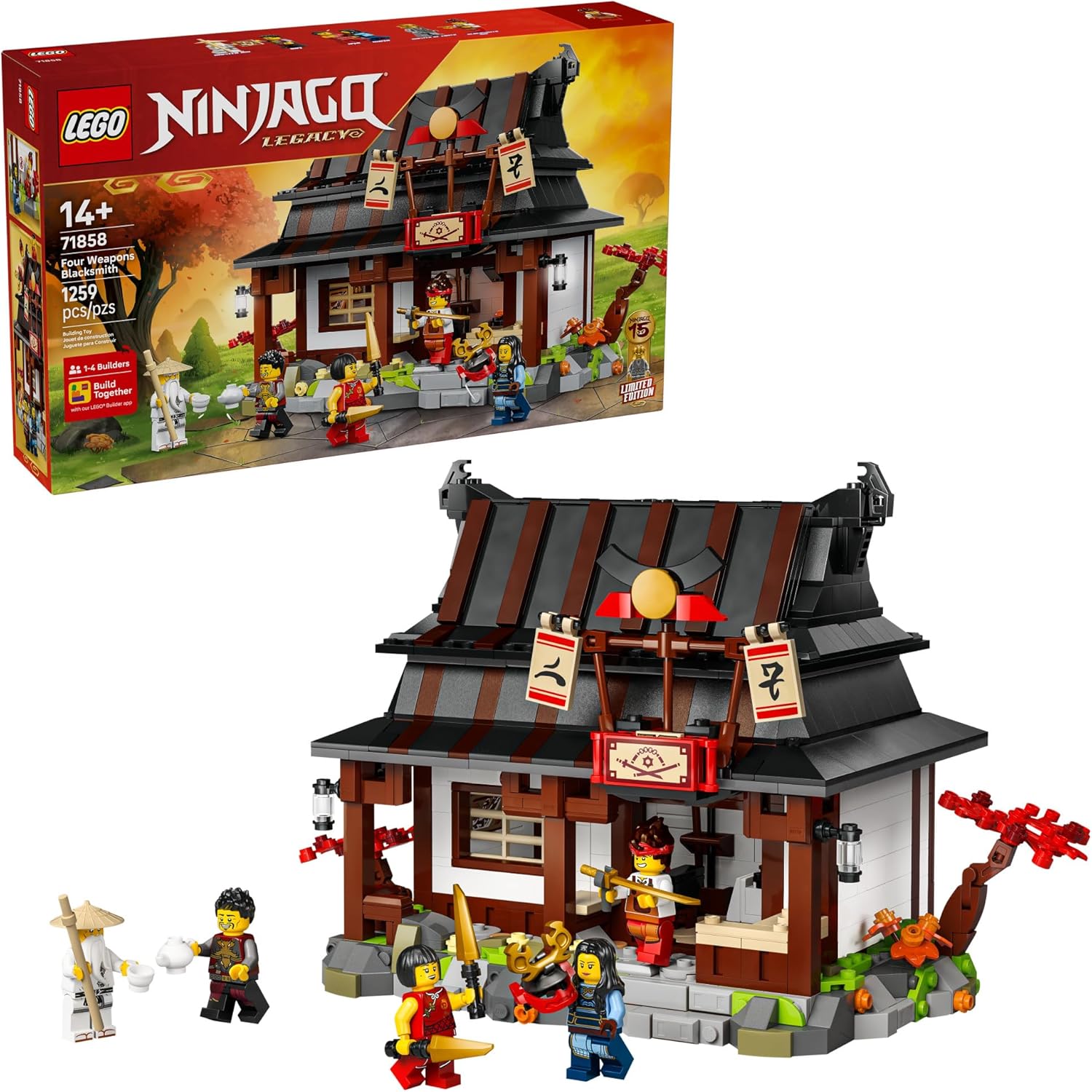 Конструктор LEGO NINJAGO Кузница Ниндзя - фото 1