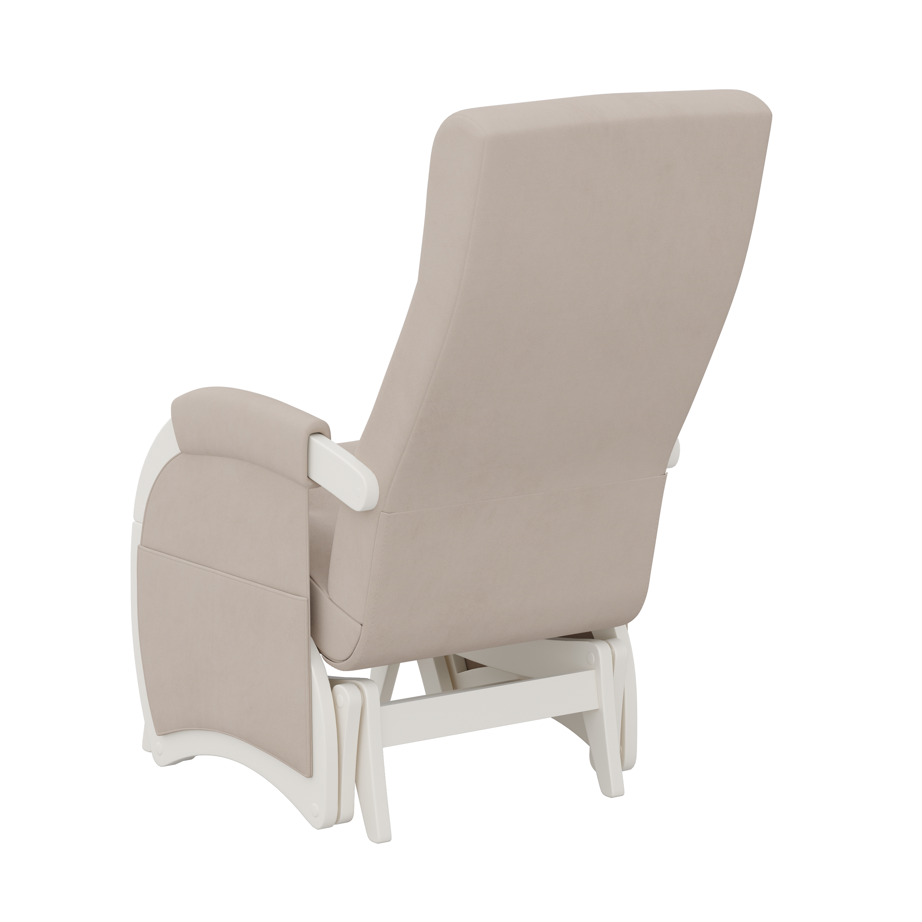 Кресло-качалка Leset Кресло для кормления Смайл Б02 бежевый - фото 4