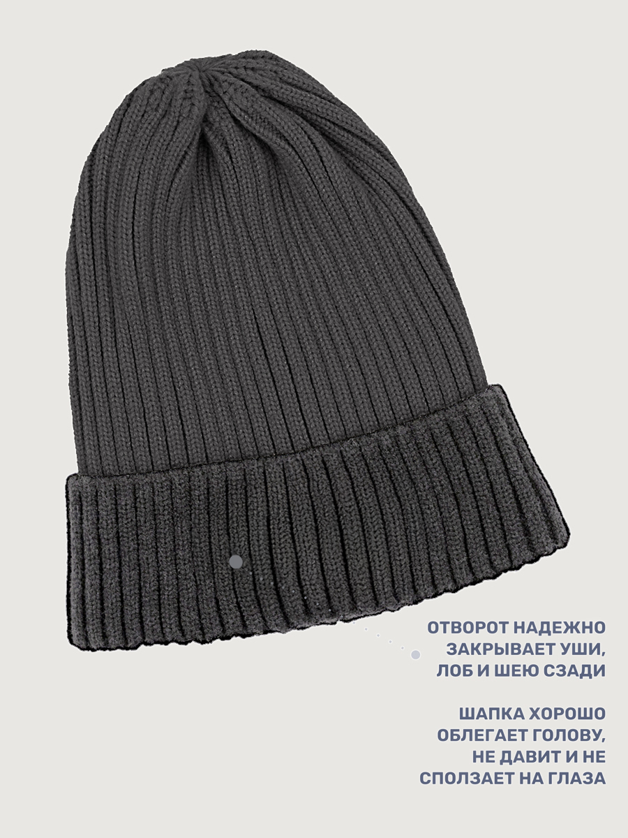 Шапка NIKASTYLE 11з16125 черный - фото 5