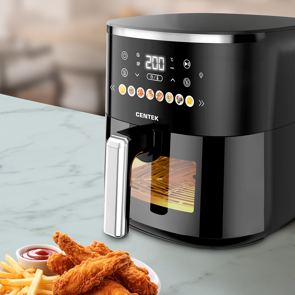 Аэрогриль CENTEK CT-3105 - фото 2