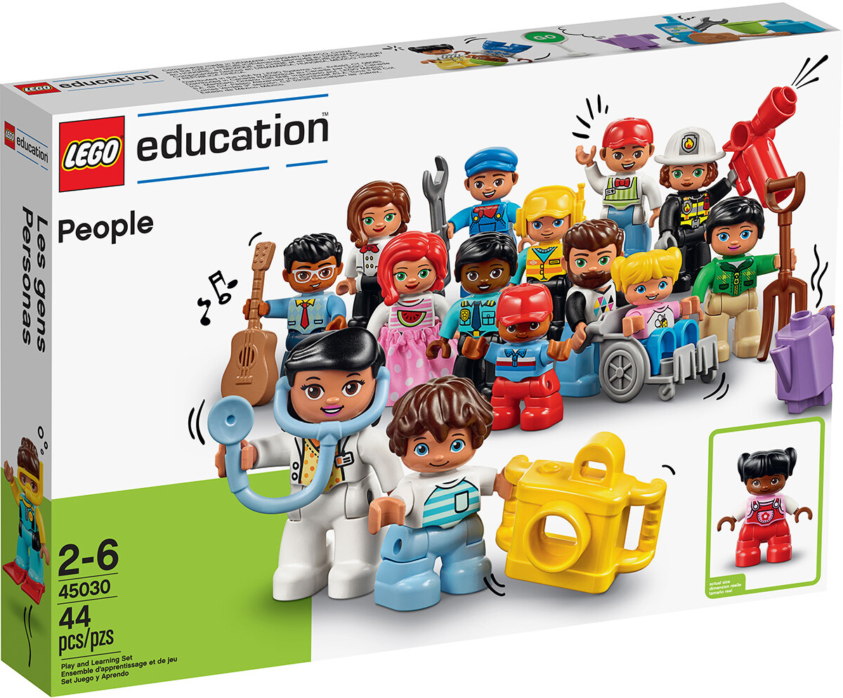Конструктор LEGO Education 45030 Набор Люди 44 дет. - фото 1