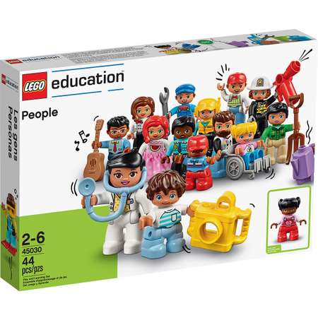 Конструктор LEGO Education 45030 Набор Люди 44 дет.