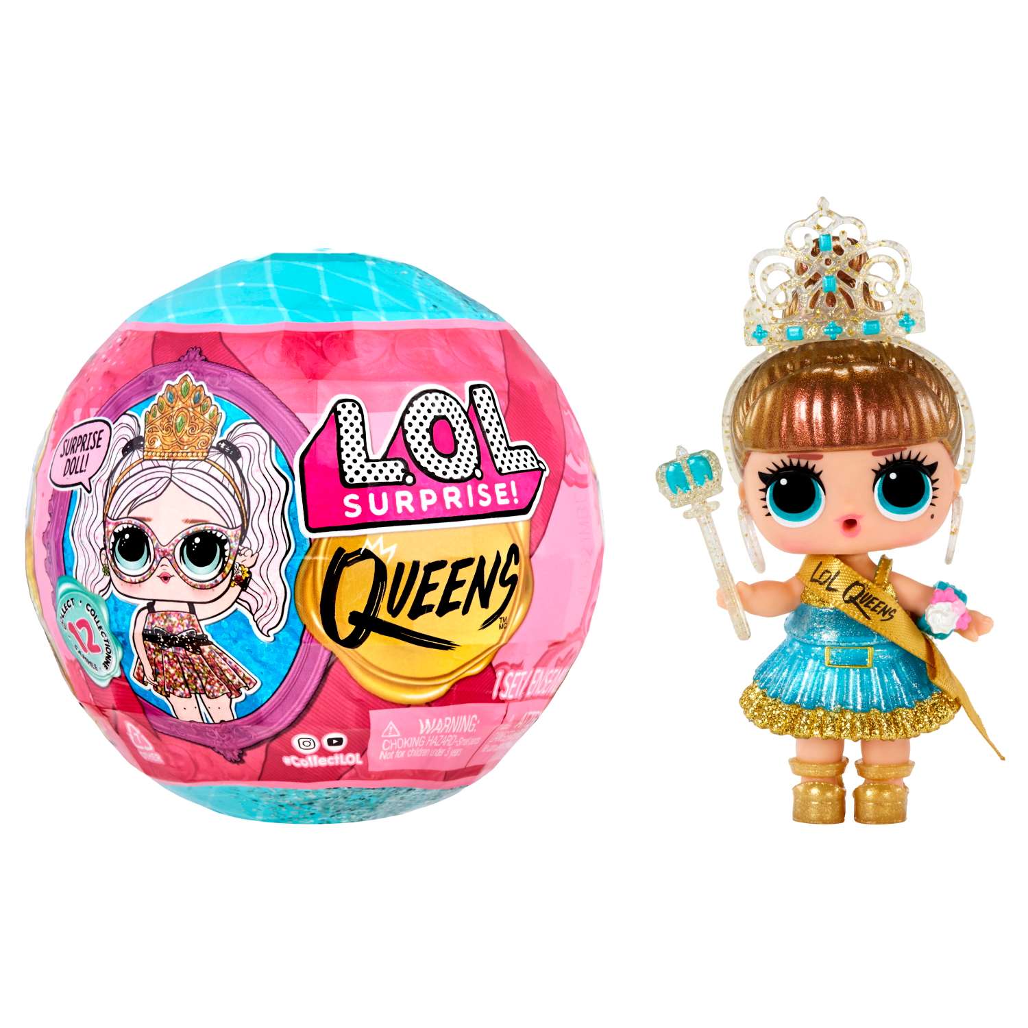 Кукла мини L.O.L. Surprise! Queens Doll 579830EUC - фото 2