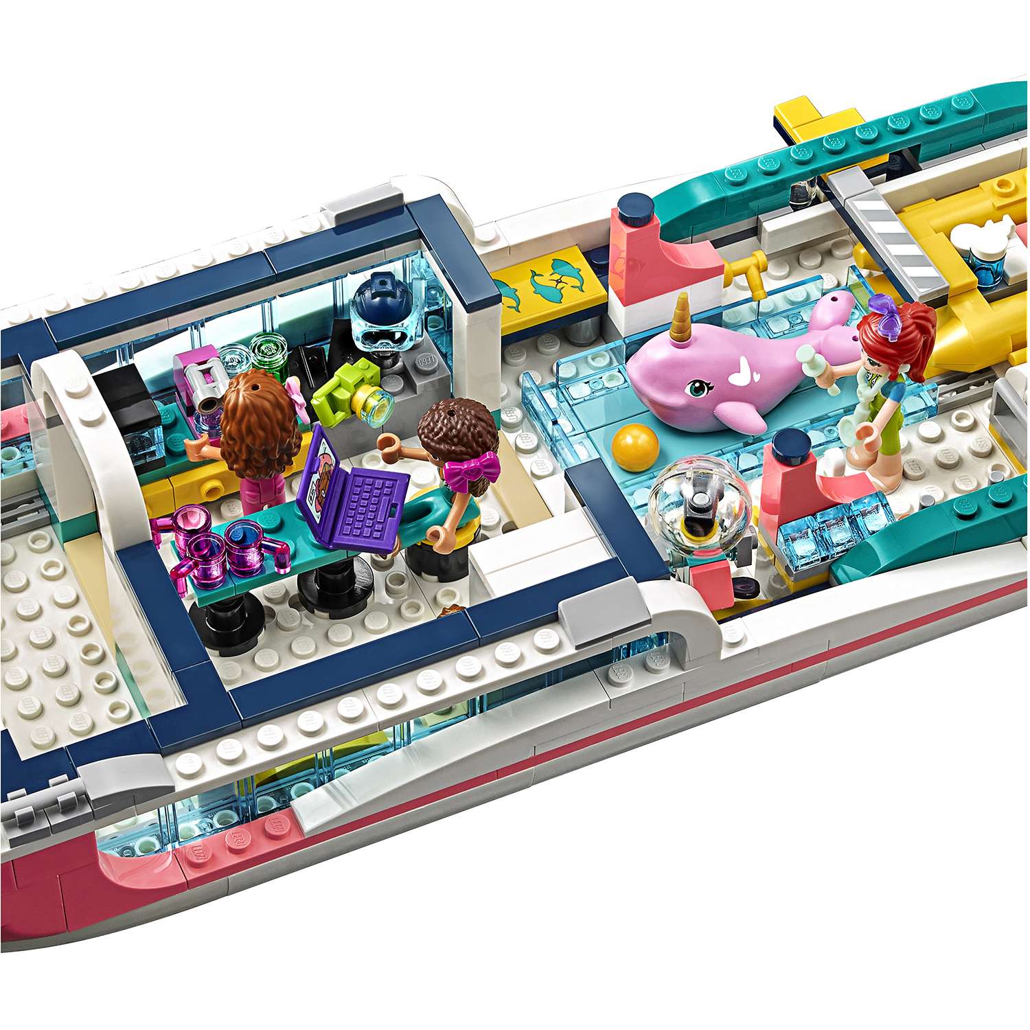 Конструктор LEGO Friends Катер спасательных операций блочный - фото 18