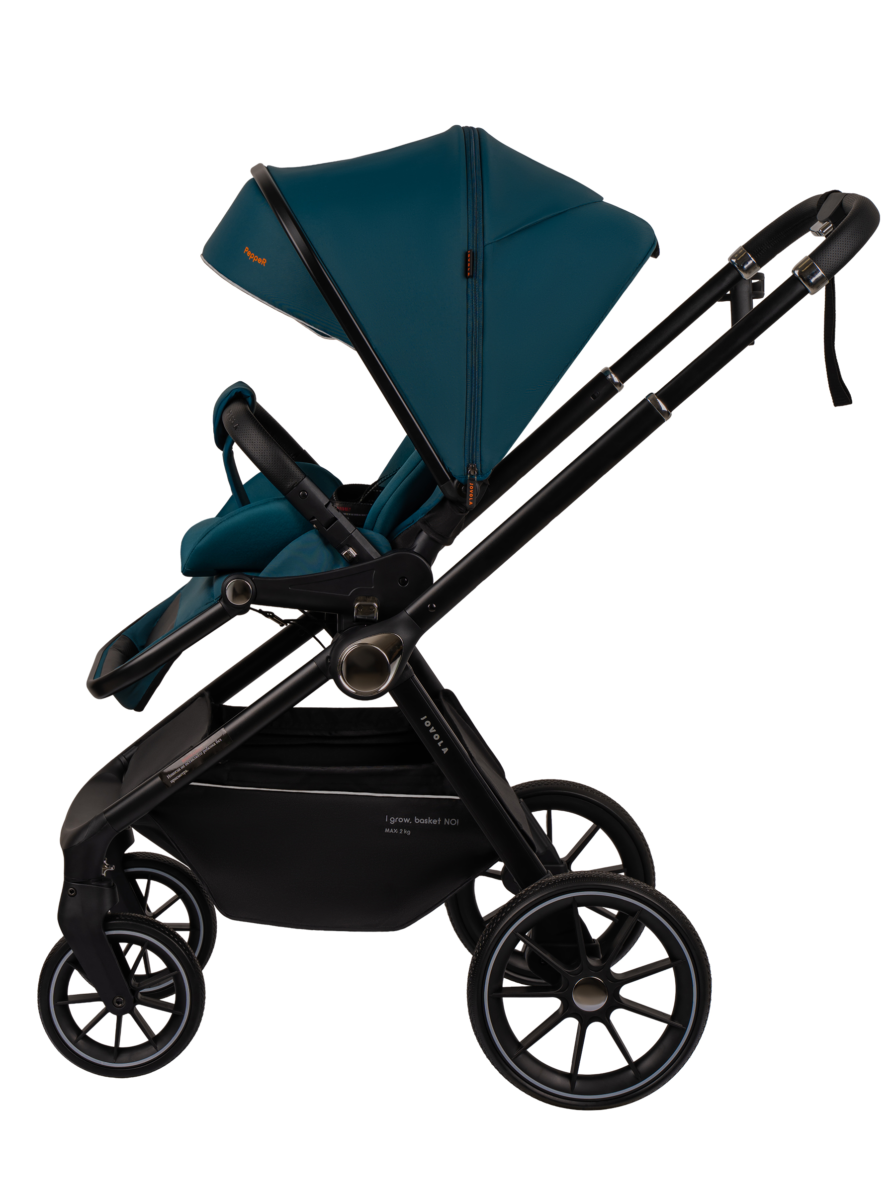 Коляска 2в1 JOVOLA Pepper 2в1 зеленый - фото 22