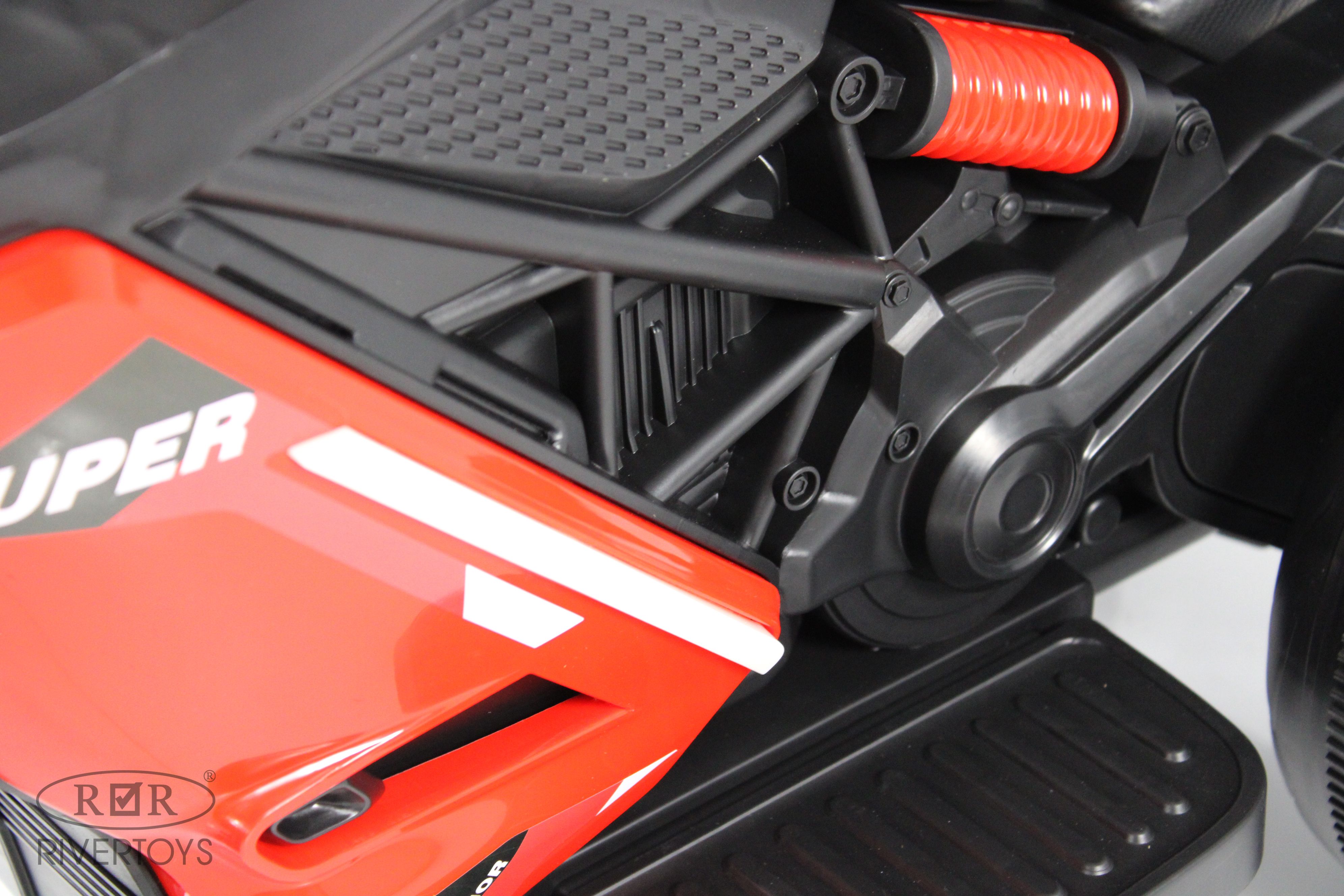 Электромобиль RIVERTOYS K002PX-A-RED - фото 7