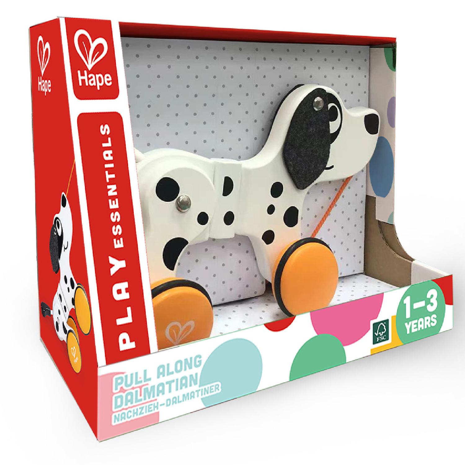 Игрушка Hape каталка Собачка - фото 8