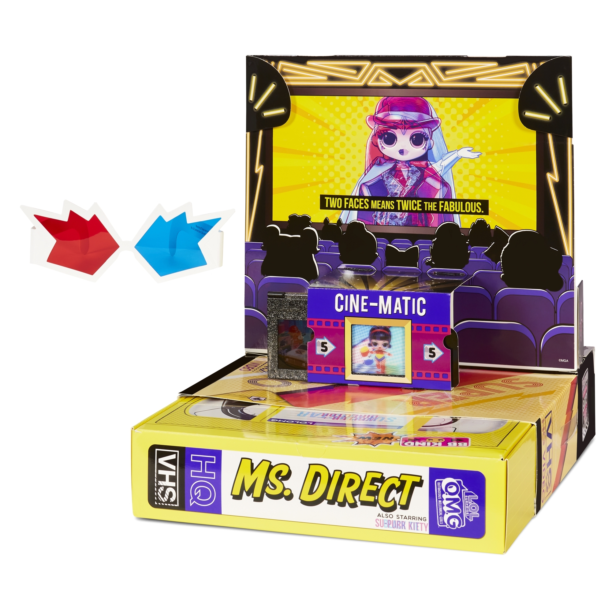 Кукла модельная L.O.L. Surprise! OMG Movie Doll OMG Movie Doll Ms Direct 577904EUC - фото 9