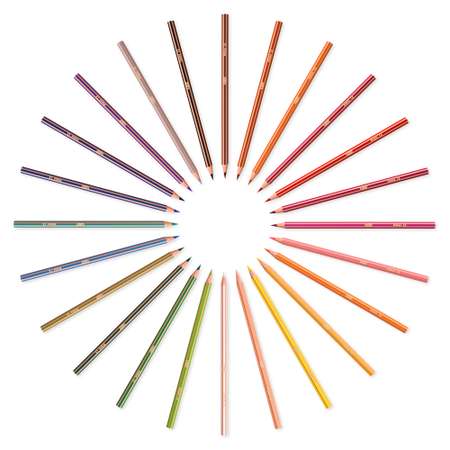 Карандаши цветные BIC 24 шт.