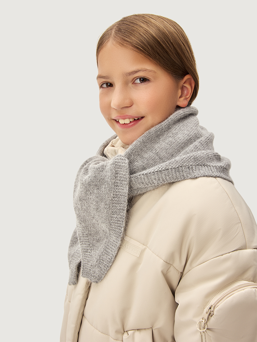 Шарф NIKASTYLE 17з16625 серый - фото 4