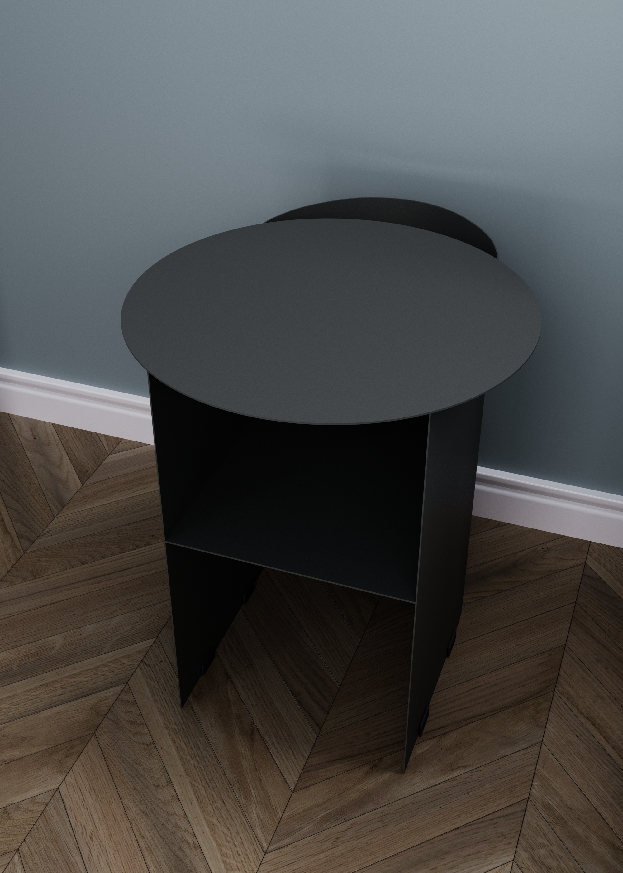 Стол журнальный SLINE Тоби черный - фото 5