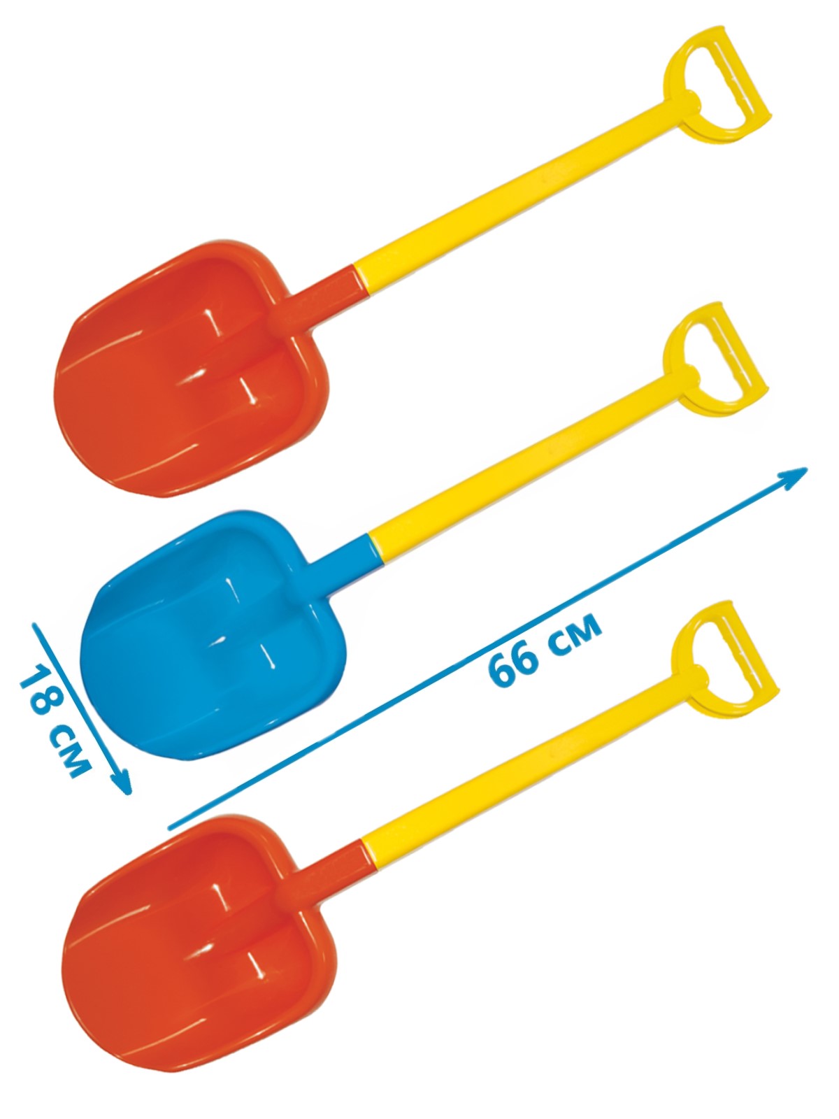 Лопатка Zebratoys 3 шт. - фото 1