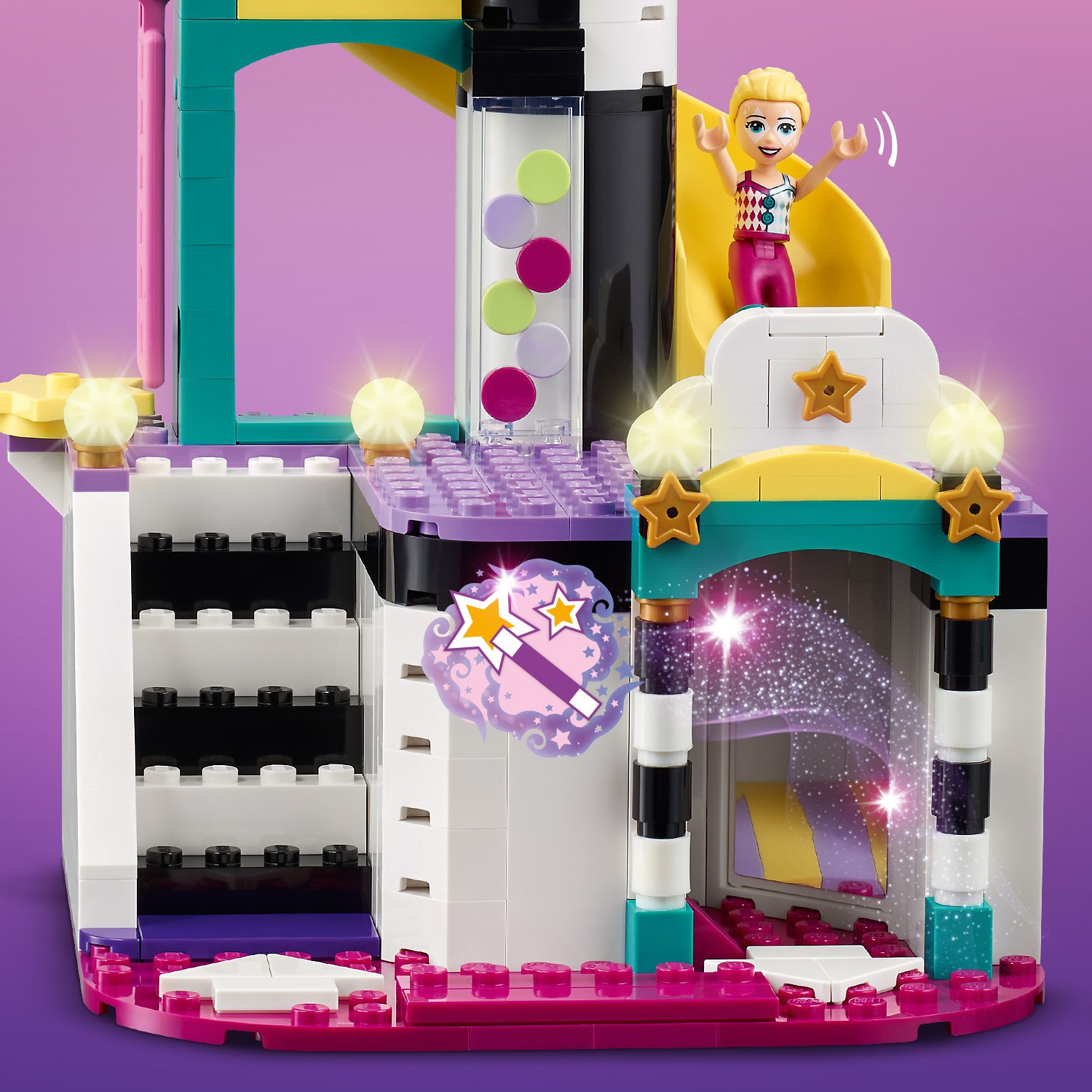 Конструктор LEGO Friends Волшебное колесо обозрения блочный - фото 10