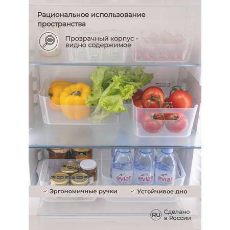 Корзинка Phibo универсальная Scandi 240x170x90 мм 3.1л черный