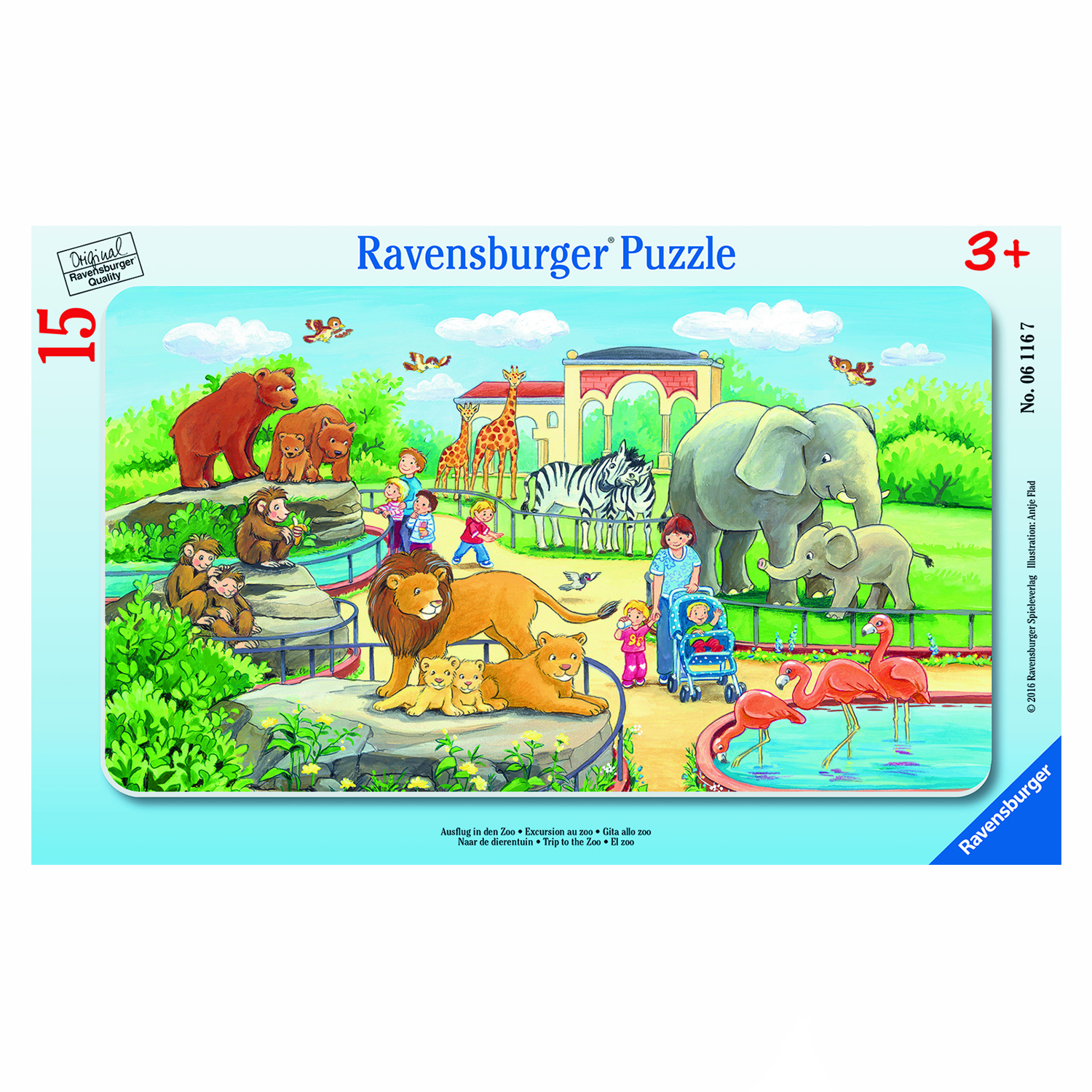 Пазл Ravensburger классический - фото 6
