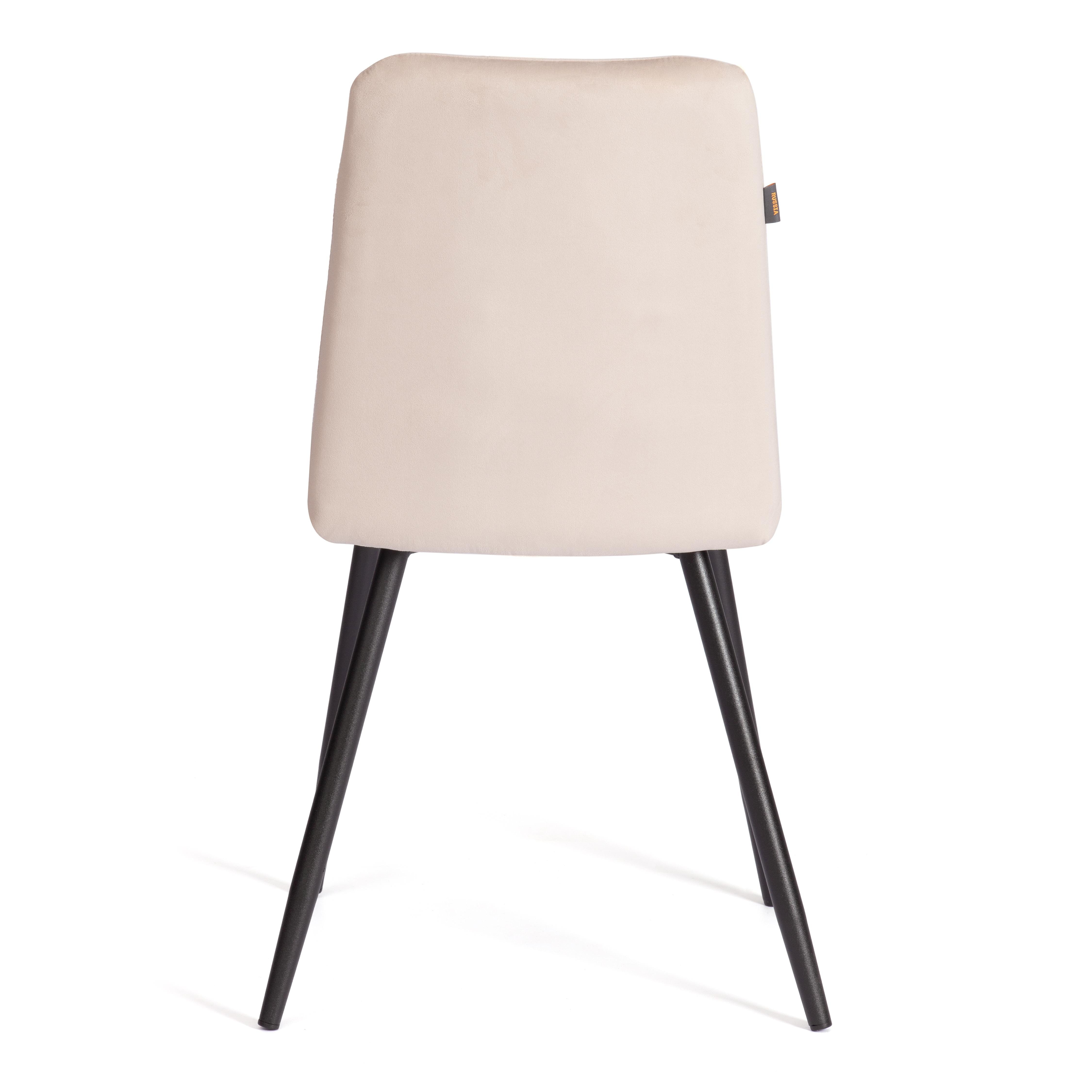 Стул TETCHAIR Asti TREND бежевый/черный - фото 6