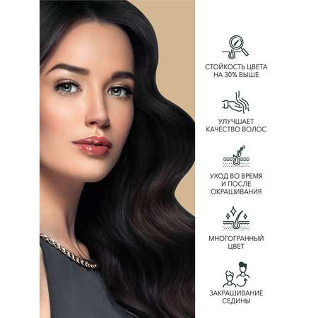 Краска для волос FARA Natural Colors Soft 301 черный