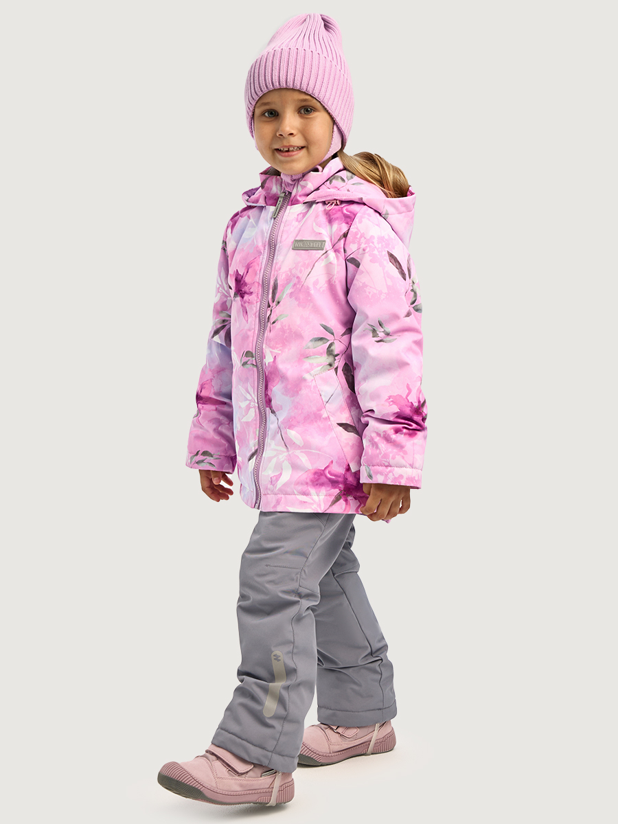 Костюм NIKASTYLE 7м3226 розовый/светло-серый - фото 4