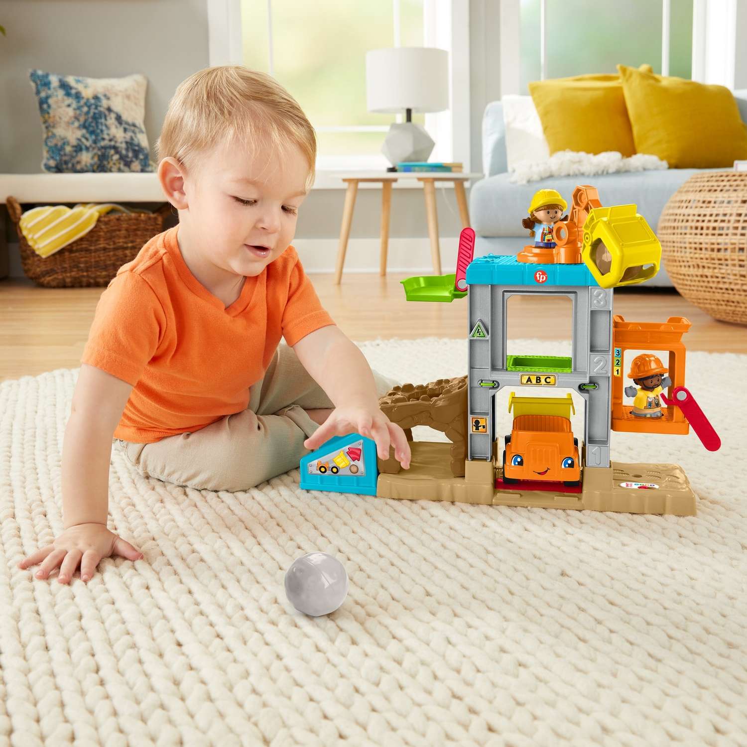Игровой набор Fisher Price Little People Стройка - фото 14