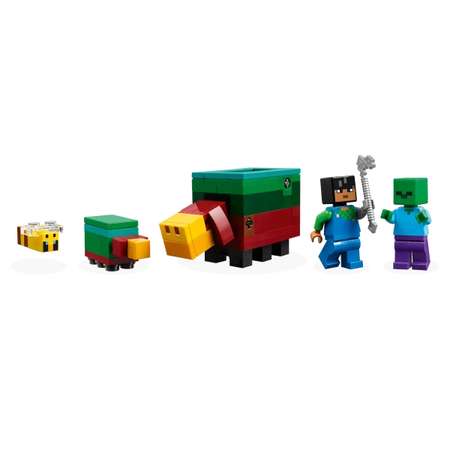 Конструктор LEGO Minecraft Вишневый цветущий сад блочный