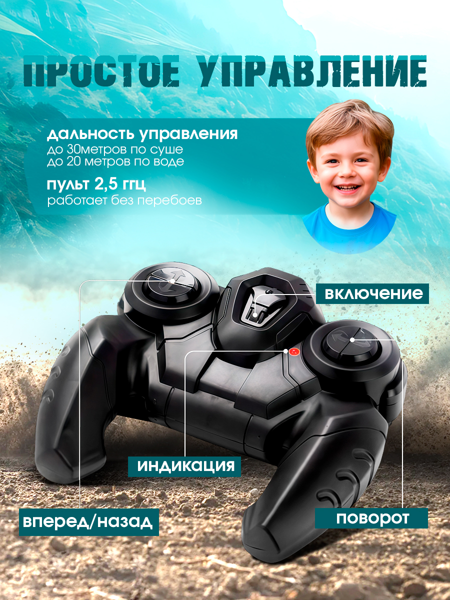 Внедорожник РУ ToviWish Jeep 1:16 - фото 7