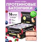 Протеиновые батончики без сахара Japan Formula набор 16шт
