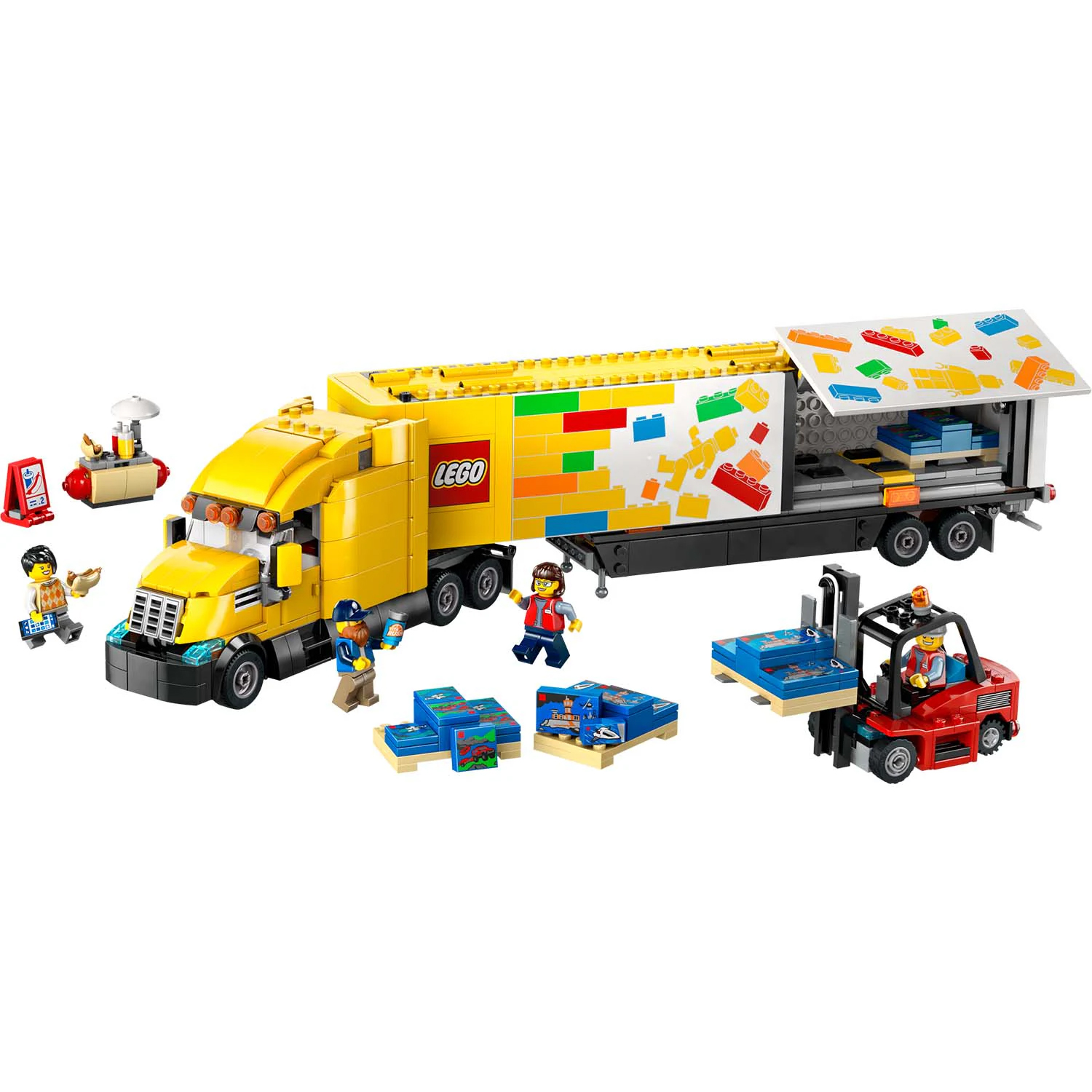 Конструктор LEGO City Желтый грузовик 1061 дет. - фото 4