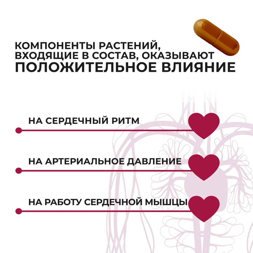 Биологически активная добавка к пище НЕОЛАЙФ «ЮВЕНКАРД», 60 капсул по 500 мг - фото 2