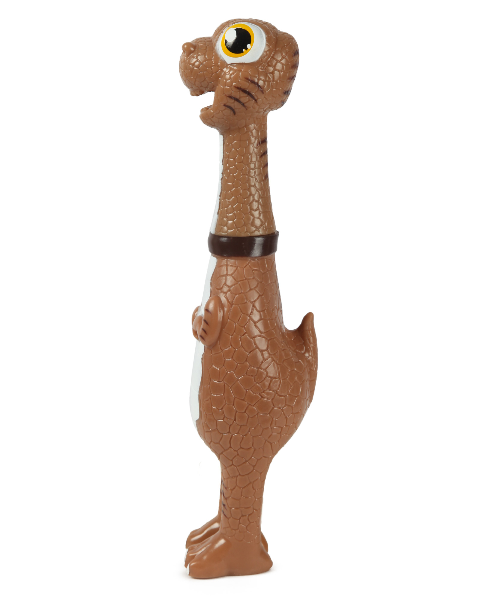 Игрушка для собак Barbaks Динозавр Фрося виниловый с пищалкой 32.5см - фото 4