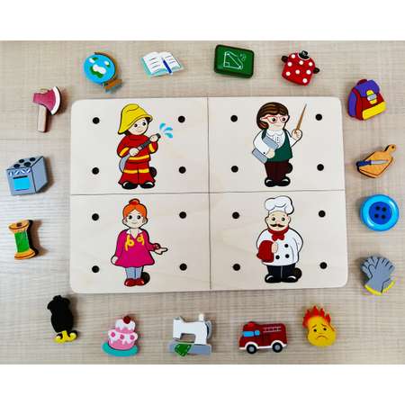 Игрушка KRONA бизиборд