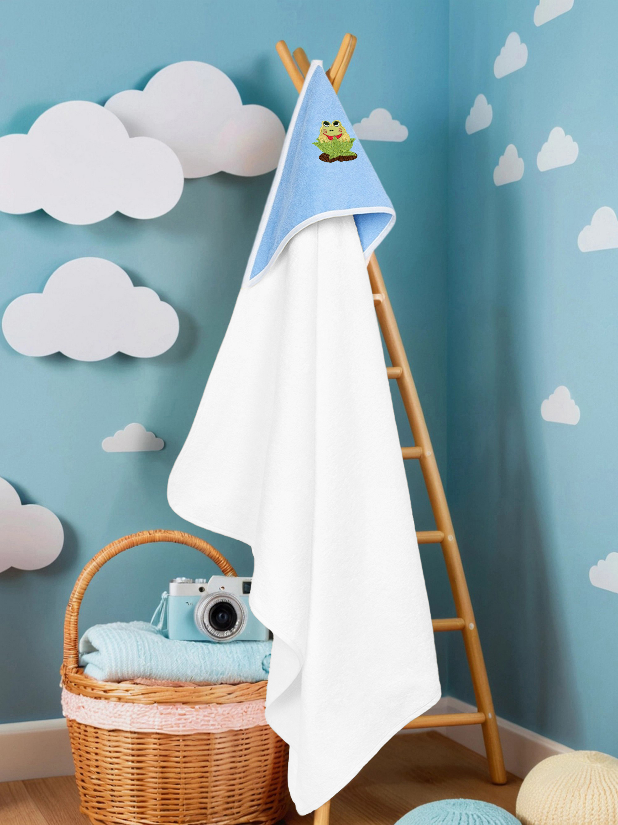 Полотенце уголок Wellness Малыш-00/54_Л 80 x 100 см 1 шт. - фото 1