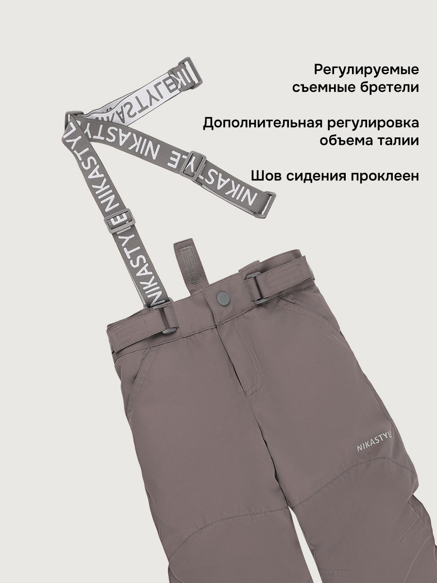 Костюм NIKASTYLE 7м1526 орех/асфальт - фото 7