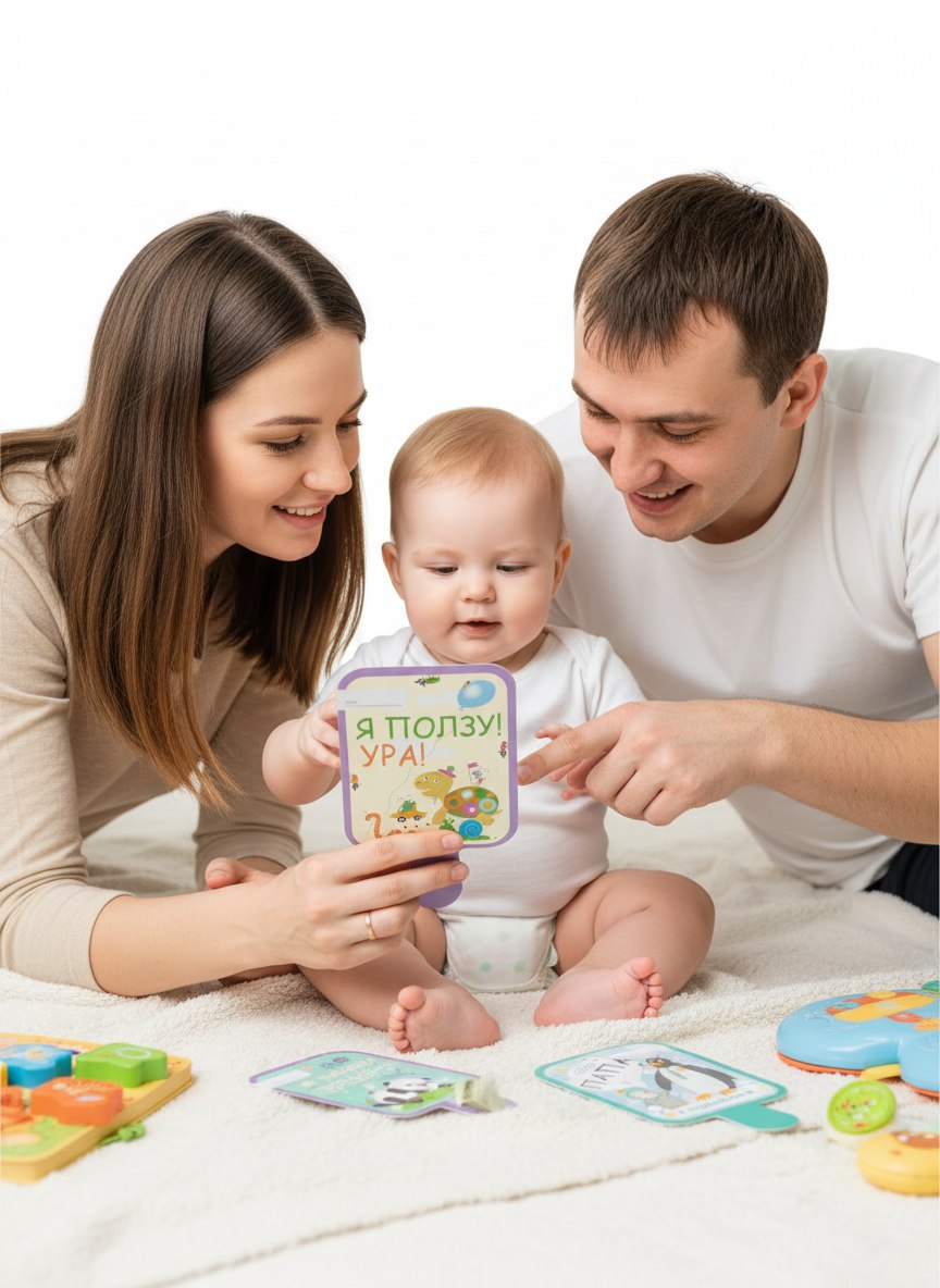 Карточки для фотосессии HappyLine Карточки для фотосессии малышам Первый Год - фото 2