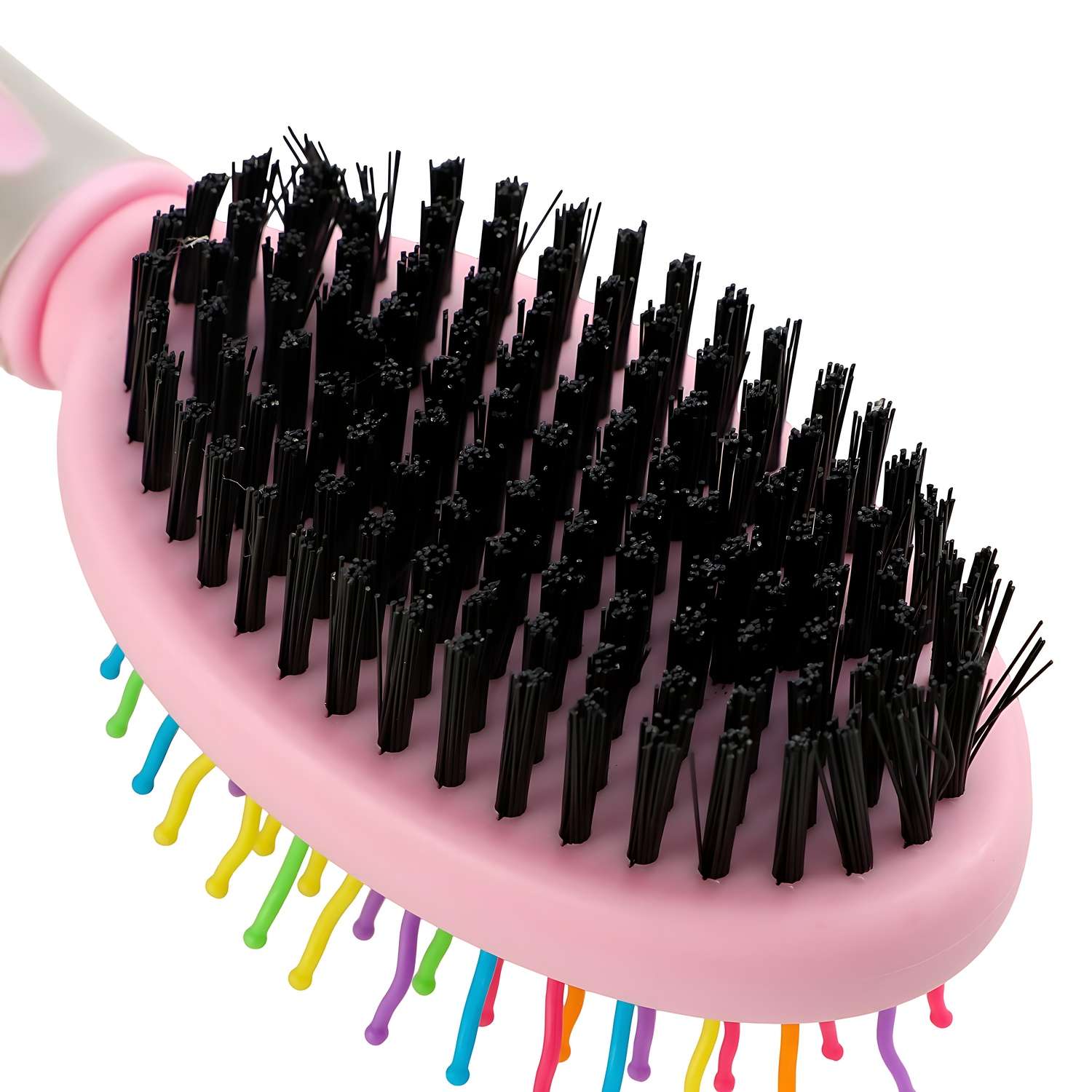 Щетка-расческа двусторонняя Пижон с волнистыми зубьями в ассортименте - фото 7