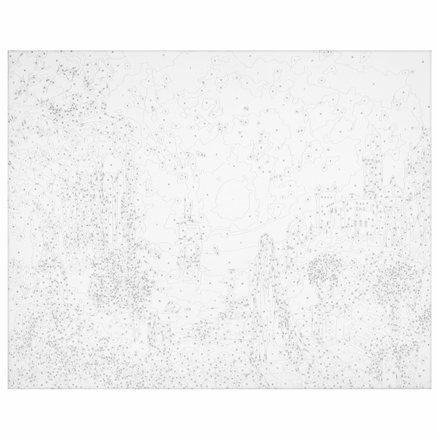 Картина по номерам Остров Сокровищ Море пейзаж - фото 11