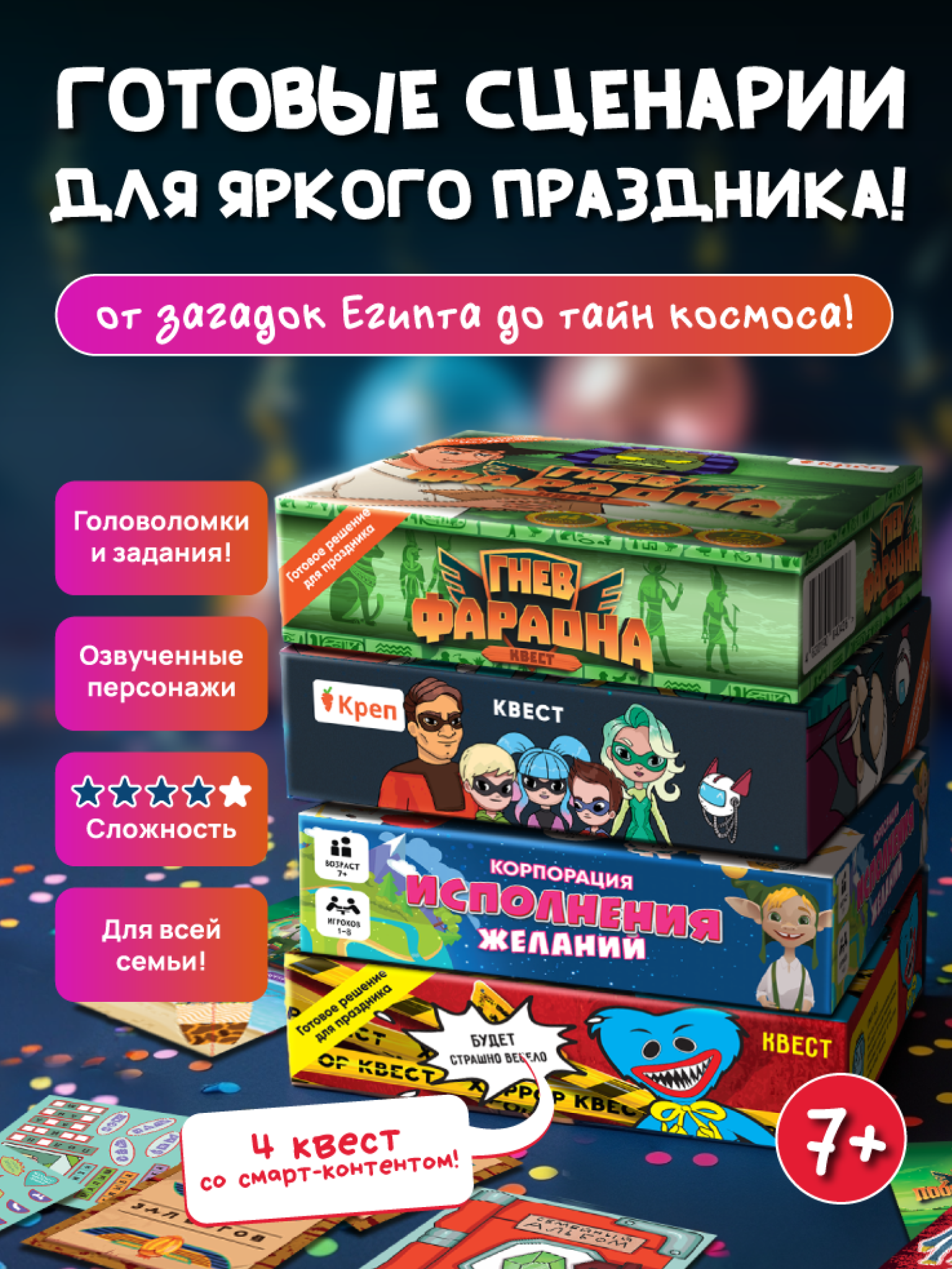 Настольная игра КРЕП Квест - фото 1