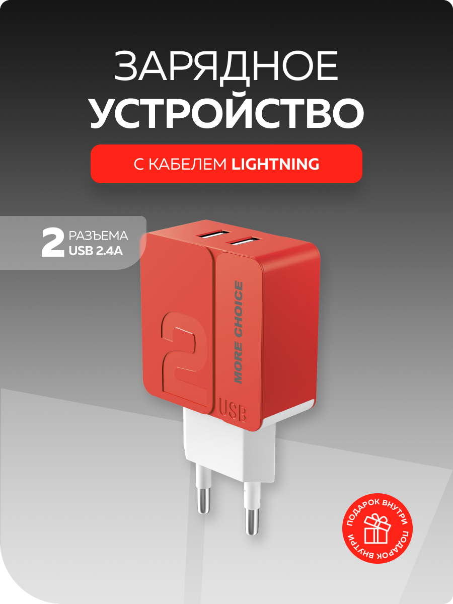 Сетевое зарядное устройство More Choice NC46i - фото 2