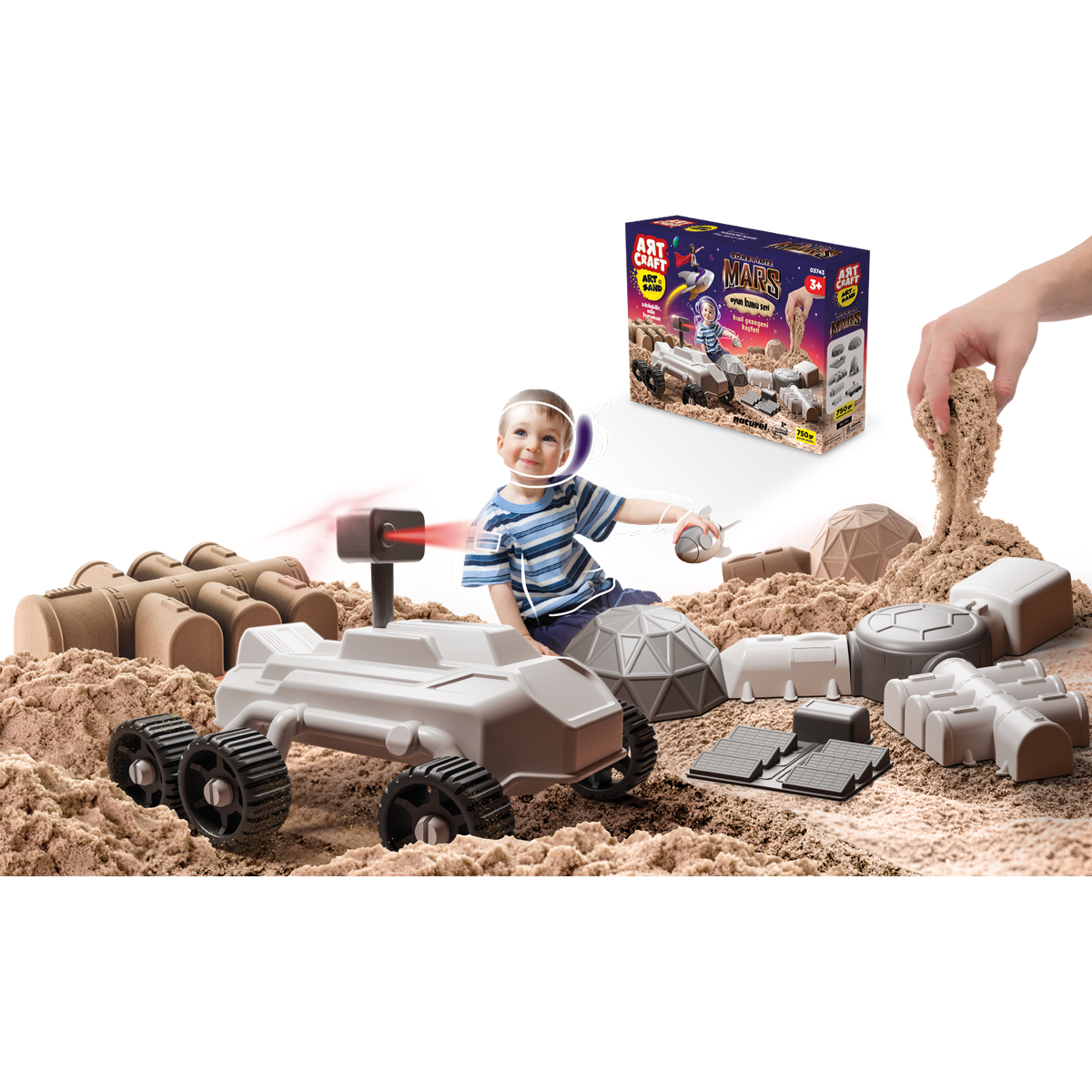 Кинетический песок ART SAND - фото 4
