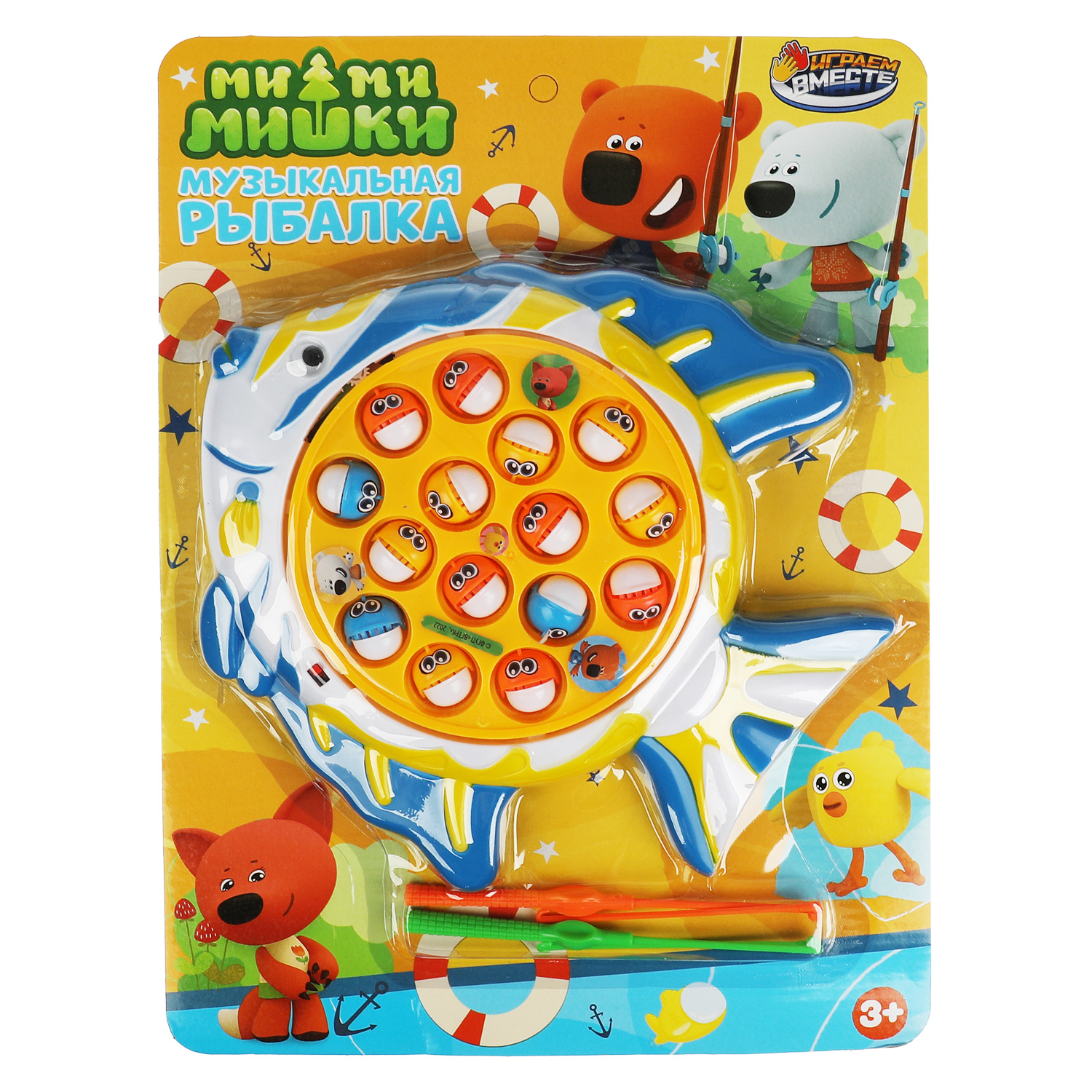 Игрушка Играем вместе рыбалка Мимимишки - фото 1