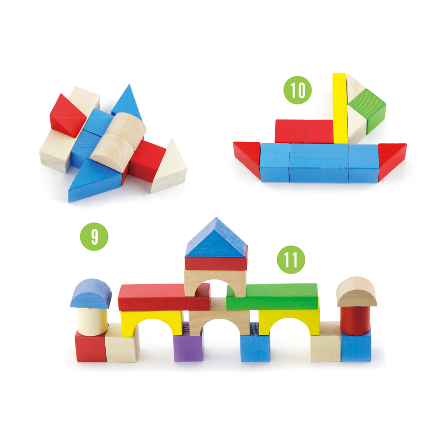 Игрушка New Classic Toys кубики - фото 11