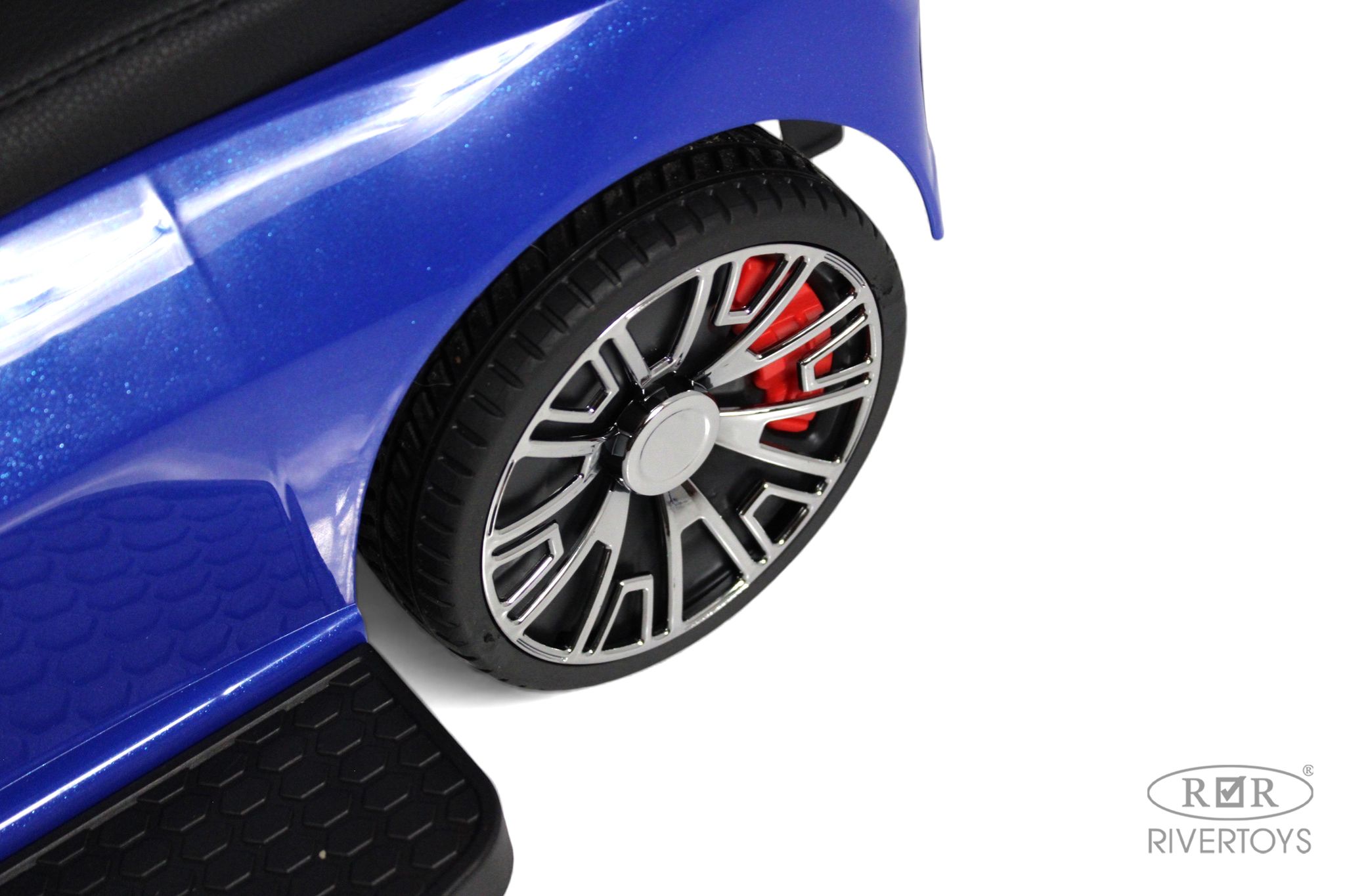 Каталка RIVERTOYS Z005ZZ-BP-BLUE синий - фото 7