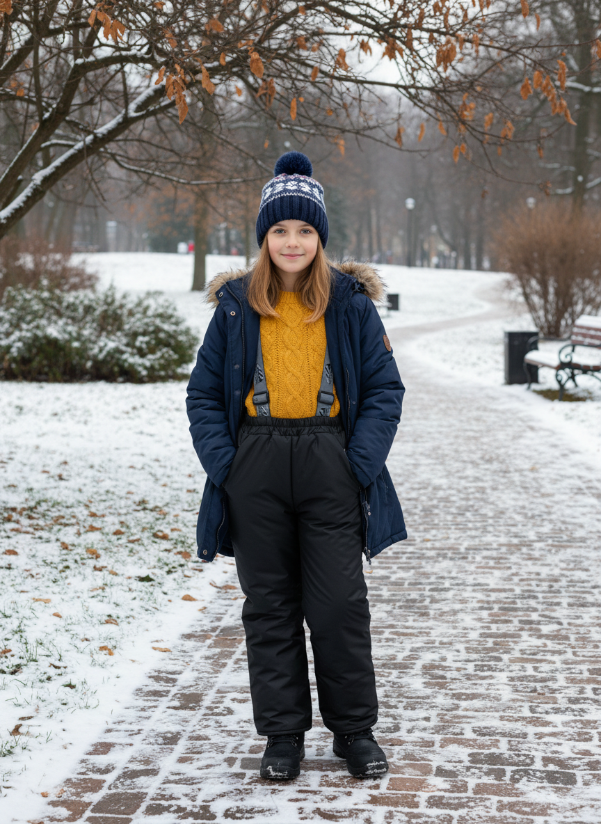 Брюки Arctic kids 10-031/1 черный - фото 3