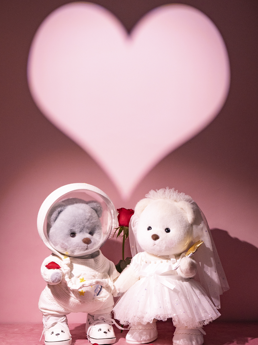 Мягкая игрушка TeddyTales Медведь Жених Астронавт M - фото 13