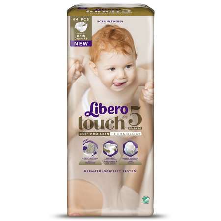 Подгузники Libero 5 (10-14 кг) 44 шт.