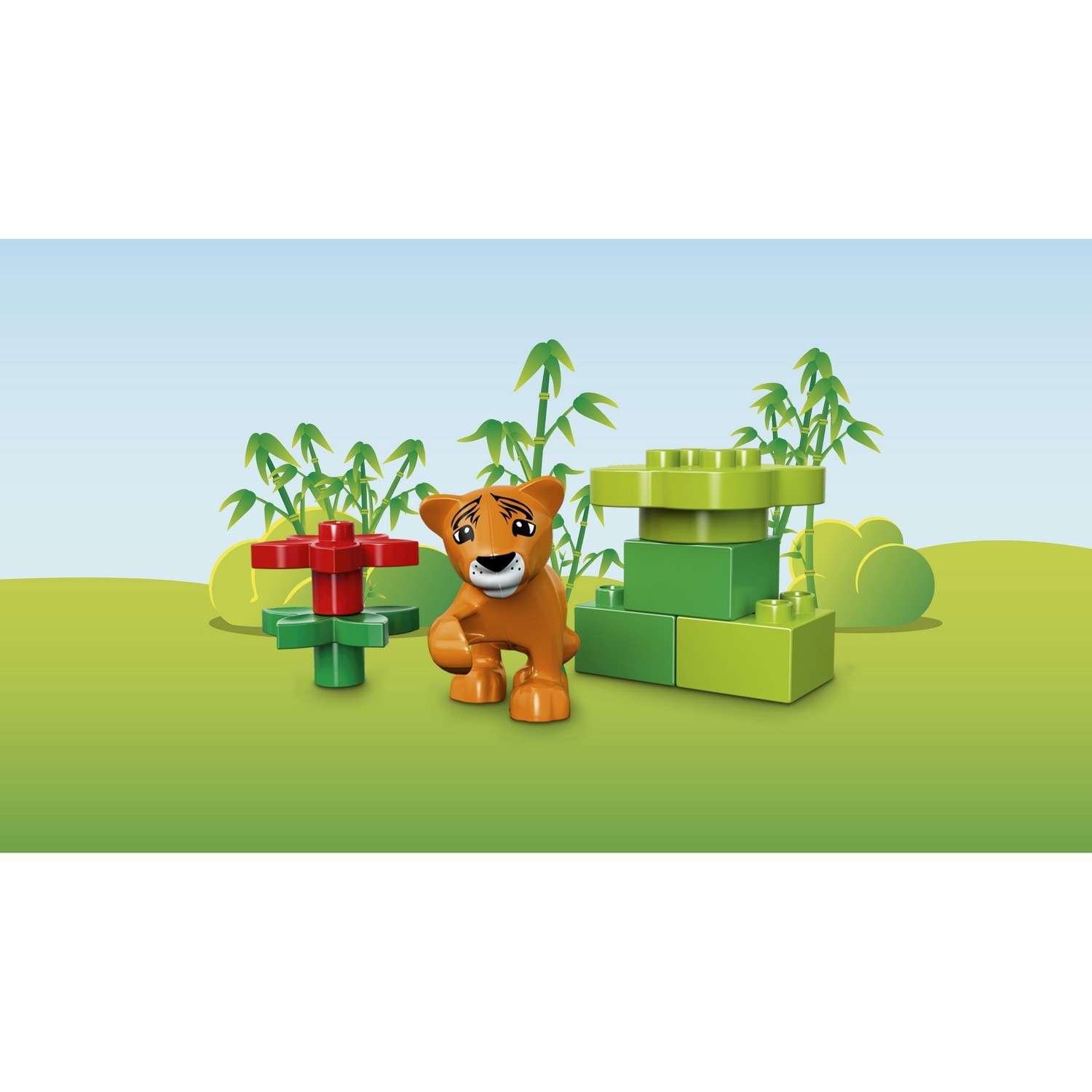 Конструктор LEGO DUPLO Вокруг света: малыши блочный - фото 6