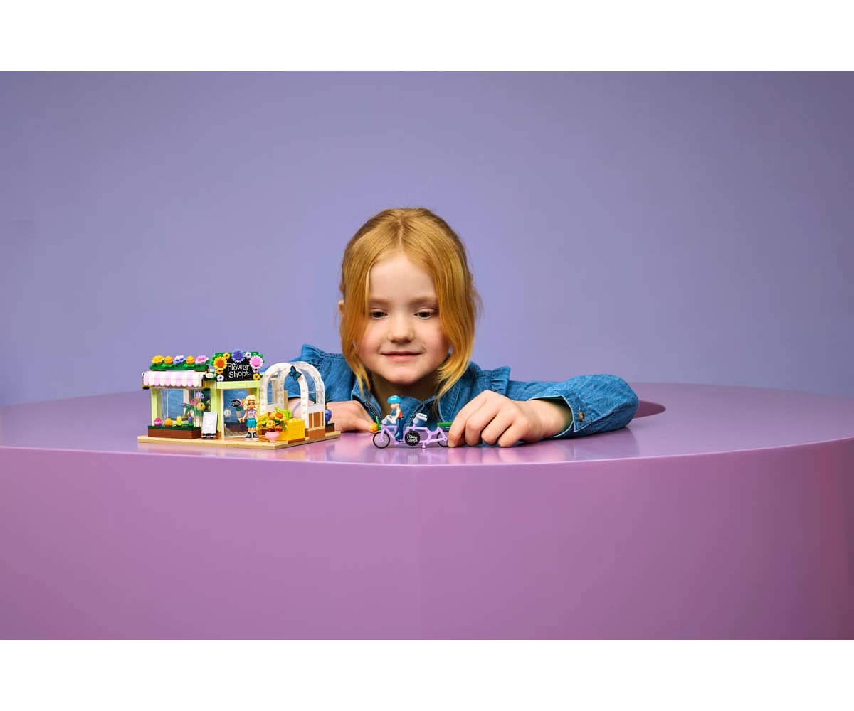 Конструктор LEGO Friends Креативный цветочный магазин 377 дет. - фото 13