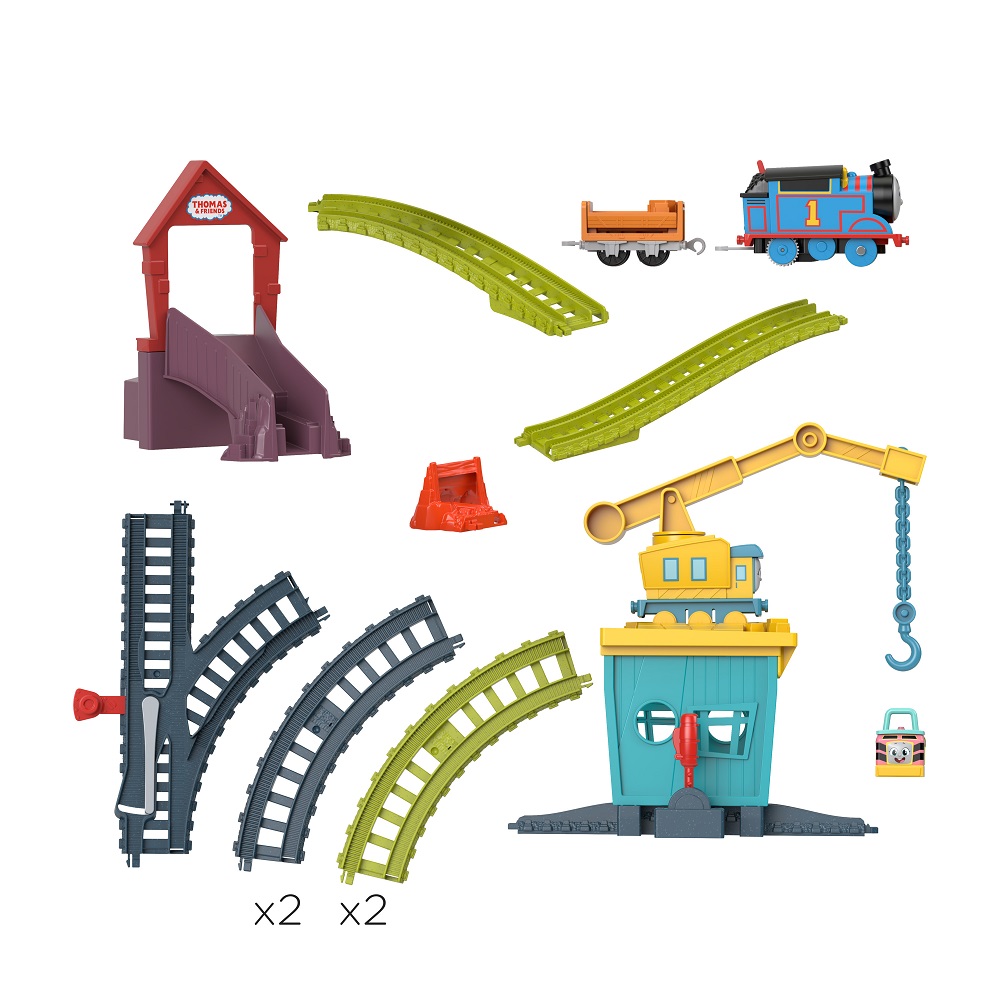 Развивающая железная дорога Thomas and Friends HDY58 - фото 7