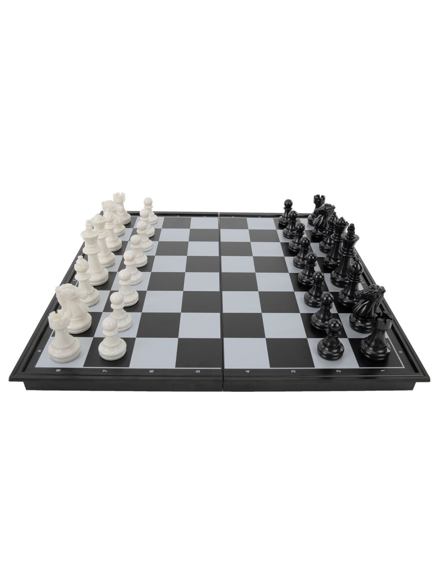 Настольная игра Золотая сказка шахматы, шашки, нарды 32x32 см - фото 18