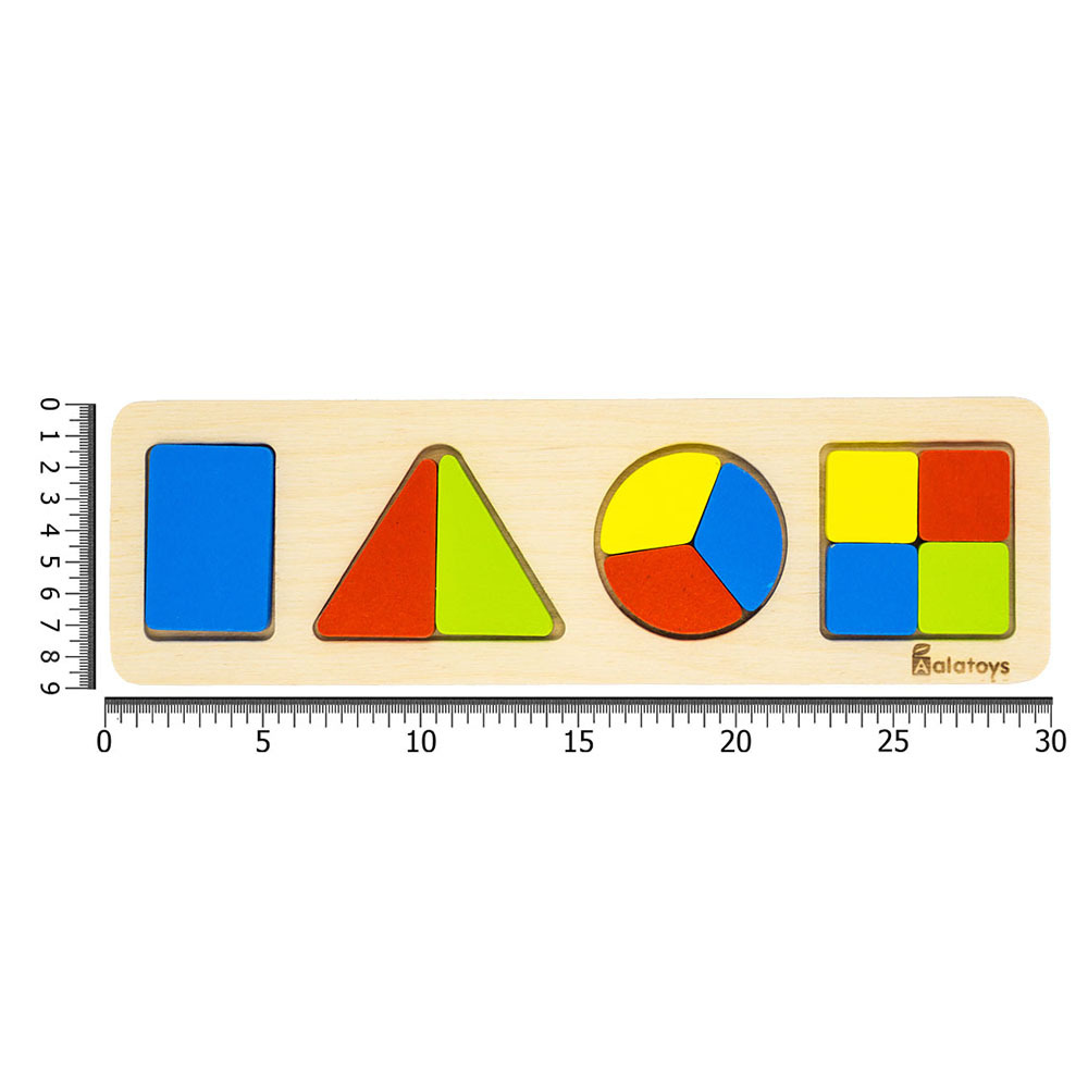 Игрушка Alatoys пазл Фигуры - фото 4