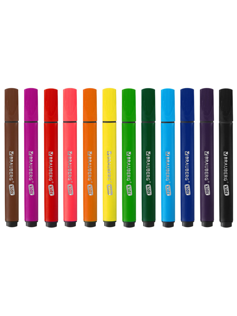 Фломастеры Brauberg 12 цв. - фото 9